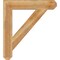 Ekena Millwork Traditional Craftsman Rough Sawn Bracket, Western Red Cedar, 6"W x 36"D x 40"H BKT06X36X40TRA04RWR - alternate 2